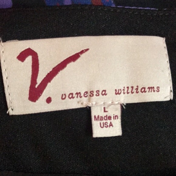 Vanessa Williams Asymmetrical Flutter Top  - NWOT - Picture 9 of 9